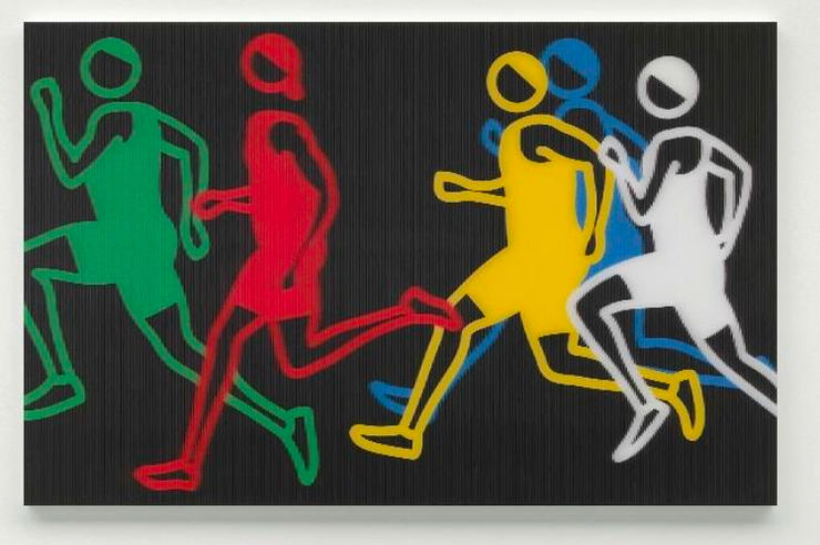 Julian Opie, Sprinters, 2025