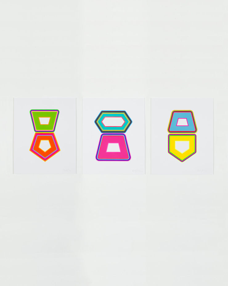 Beverly Fishman - Stack (A+B+C), 2019