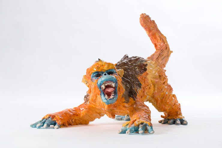 Julio Galindo, Mono dorado, 2022