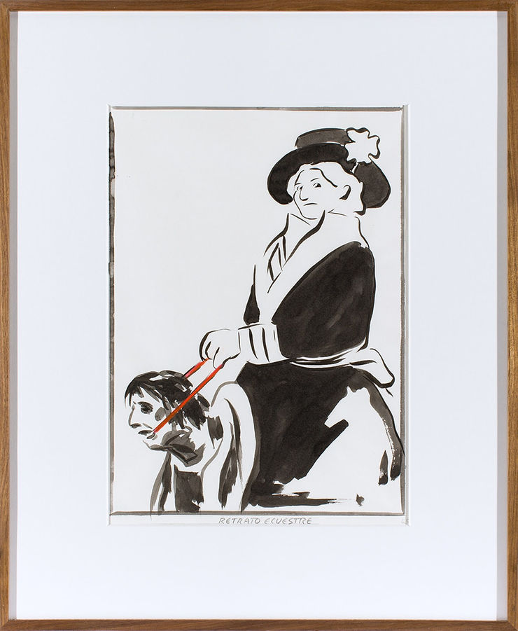 El Roto, Retrato ecuestre, 2019