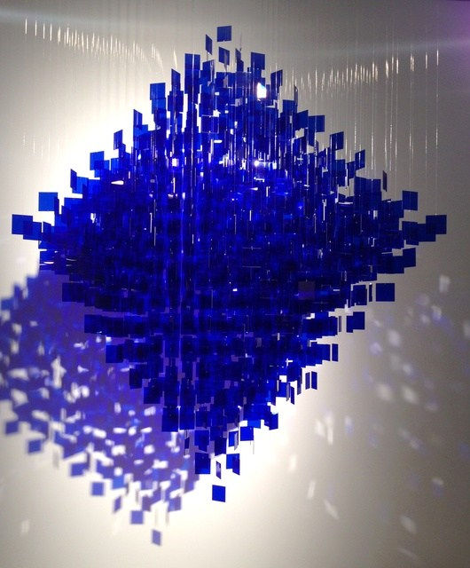 Julio Le Parc, Polyedre Bleu, 2012