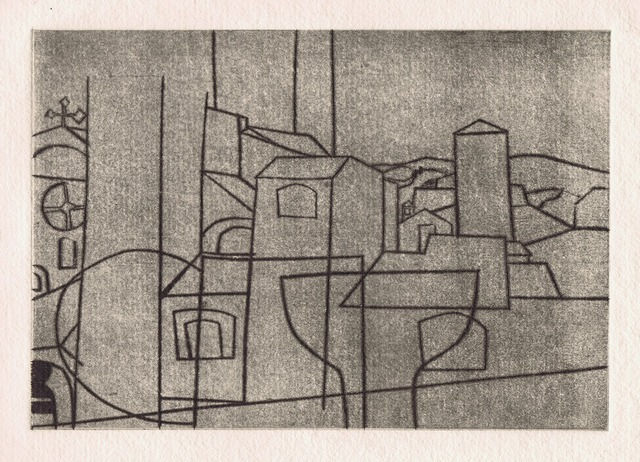 Ben Nicholson, San Gimignano, 1953