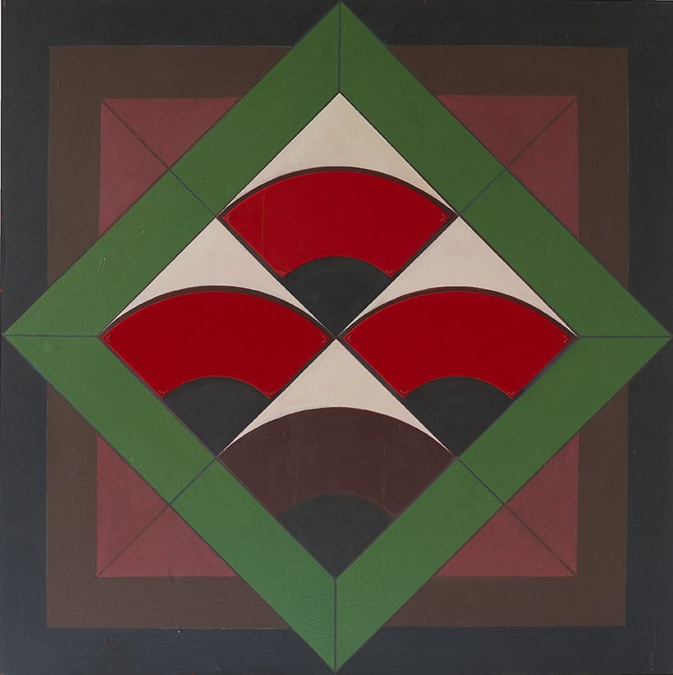 Gordon House, Red Sign, 1964