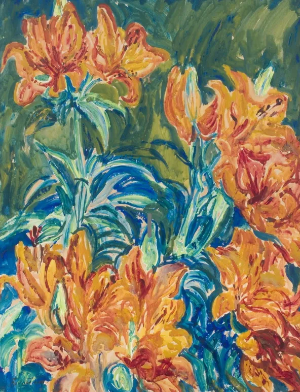 Jacob Epstein, Tiger Lilies, c.1930-36