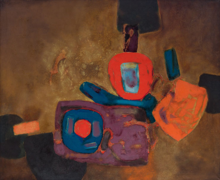 Aubrey Williams, Chak Mool, c.1967
