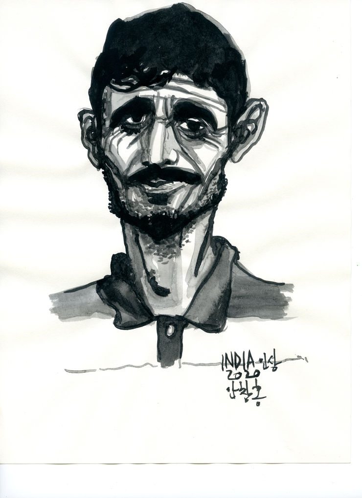 Ahn chang Hong 인도풍경 Trip to India, 2020