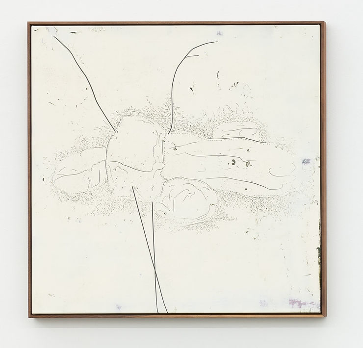 Lim Nosik GL_31, 2022 acrylic on canvas 80 x 80 cm