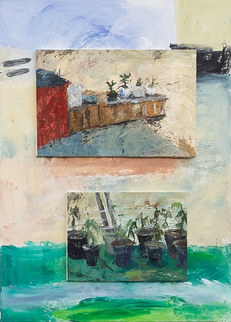 매일산책연습_옥상하늘5 Daily Walking rehearsals _Rooftop-sky5