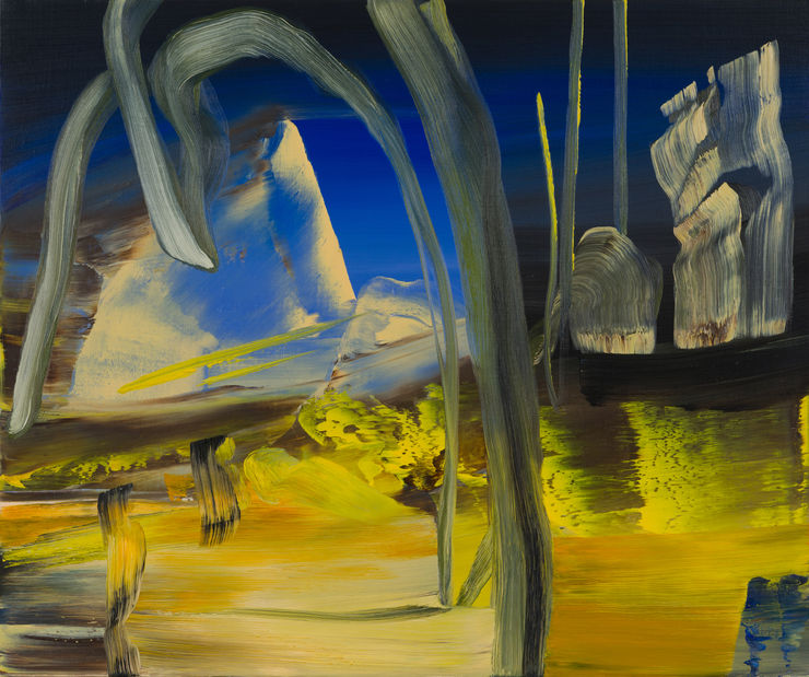 Park Kyung-A Walk 20020-#001, 2020 oil on canvas 60.6 x 72.7 cm