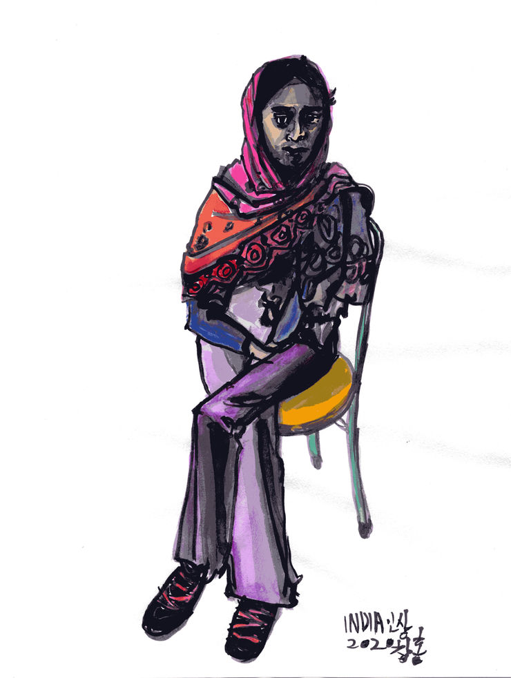 Ahn chang Hong 인도풍경 Trip to India, 2020