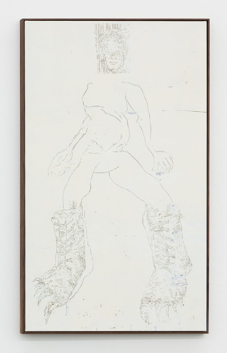 Lim Nosik GL_49, 2022 acrylic on canvas 153 x 90 cm