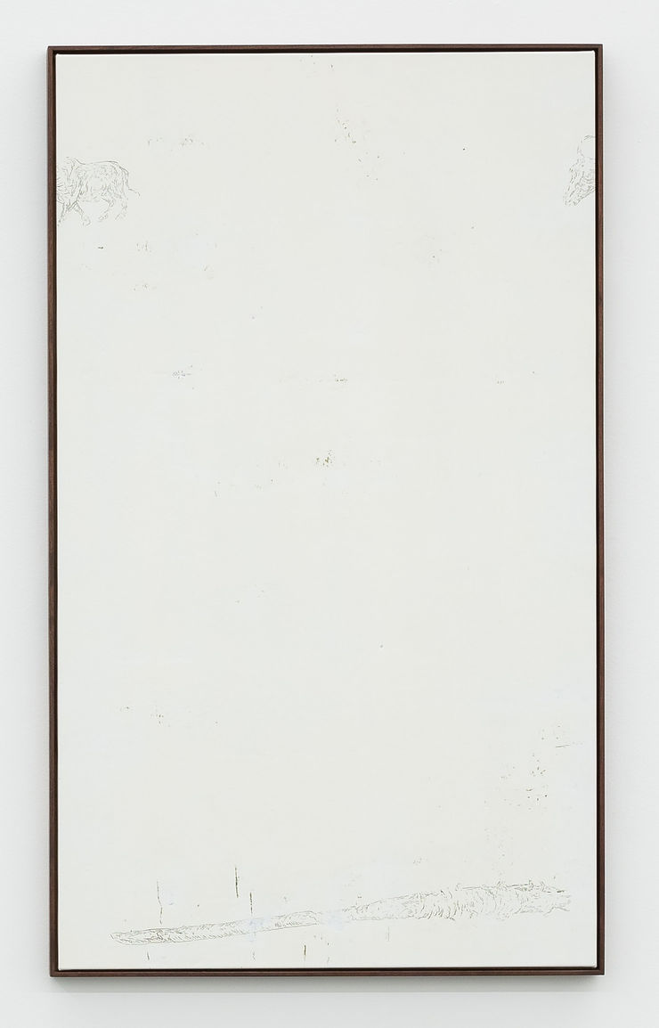 Lim Nosik GL_48, 2022 acrylic on canvas 153 x 90 cm