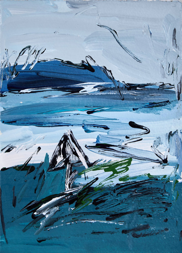 땅과 해변 사이