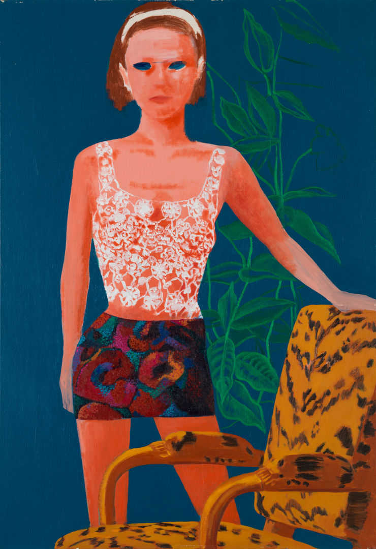 Ahn Chang-Hong Untitled (*Unfinished), 1994 acrylic on canvas 117 x 80 cm