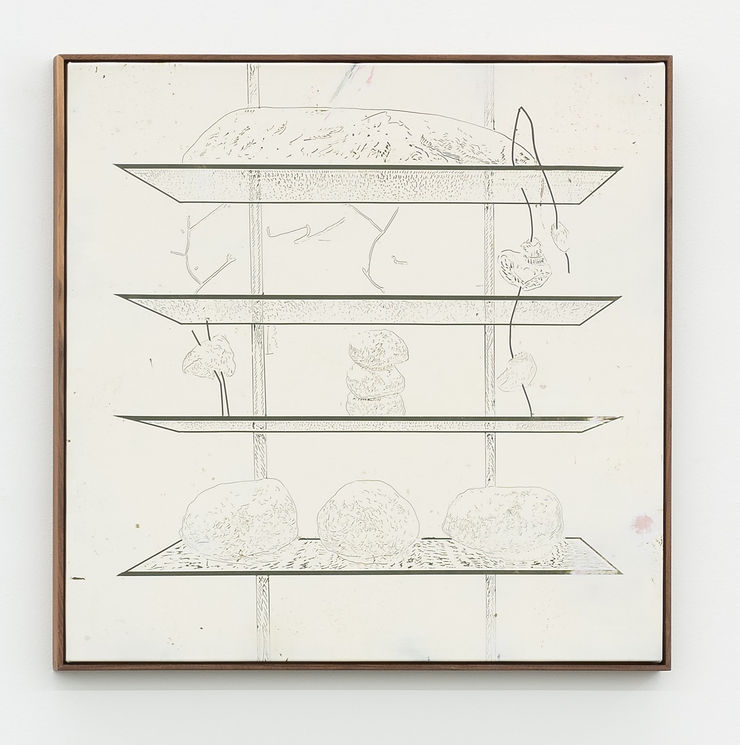 Lim Nosik GL_22, 2022 acrylic on canvas 80 x 80 cm