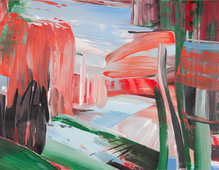 Park Kyung-A Walk 20050-#002, 2020 oil on canvas 91 x 116.8 cm