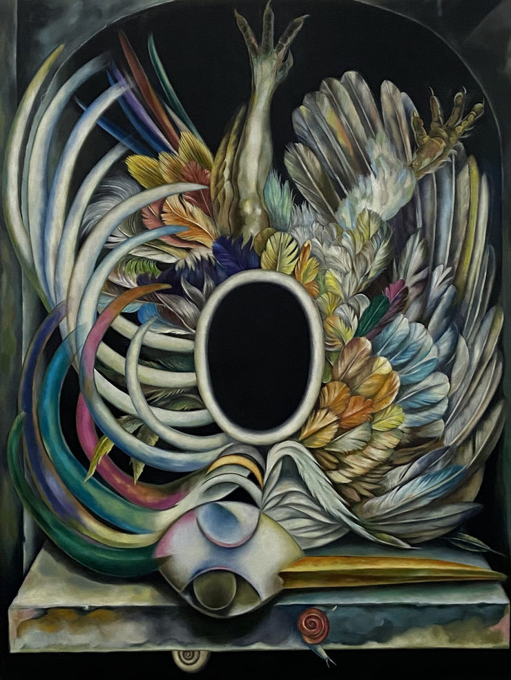 Still Life Study with a Dead Bird