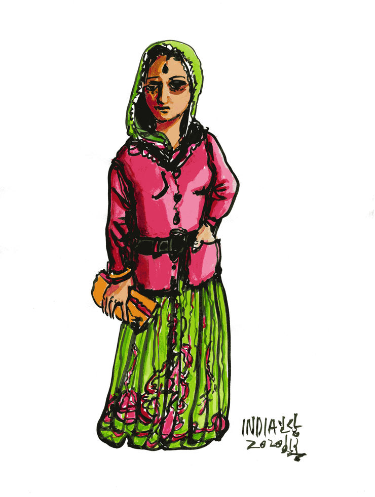 Ahn chang Hong 인도풍경 Trip to India, 2020