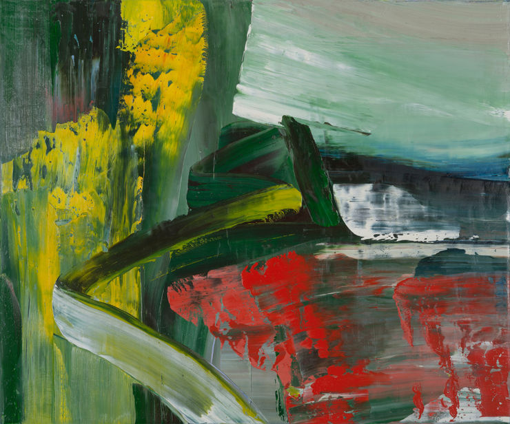 Park Kyung-A Walk 20020-#002, 2020 oil on canvas 60.6 x 72.7 cm