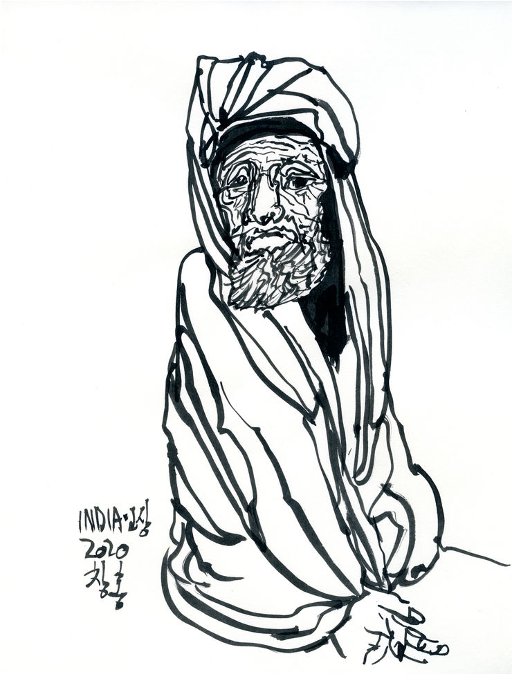 Ahn chang Hong 인도풍경 Trip to India, 2020