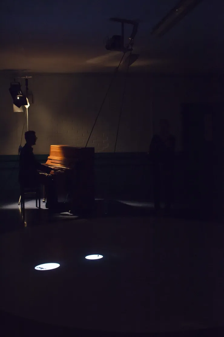 Tanya Axford, The Path Made by a Boat in Sound (3 down), 2012