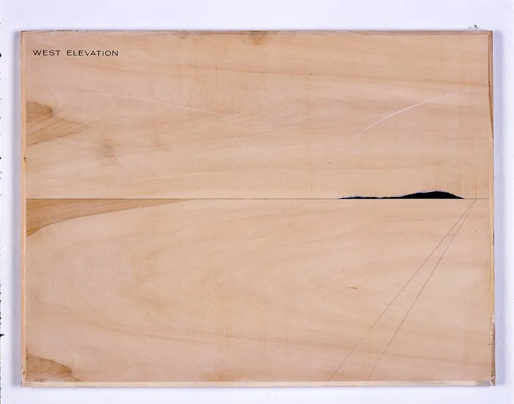 Peter J. Evans, West elevation, 2006