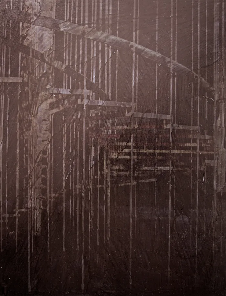 Cath Campbell, Untitled (Staircase), 2014