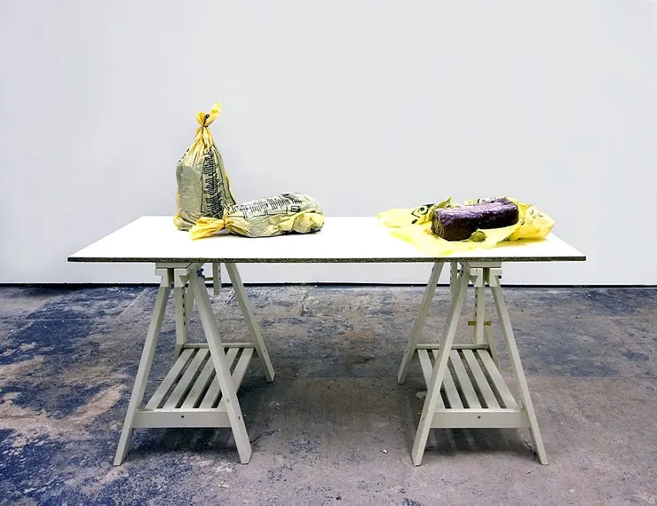 Miles Thurlow, 3 Part Sculpture (Reclining Figure), 2008