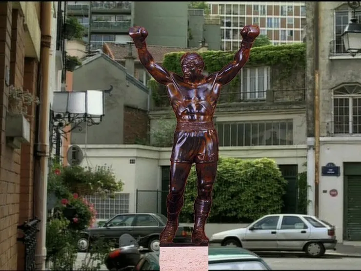 Darren Banks, Inappropriate Public Sculpture Proposal, 2008