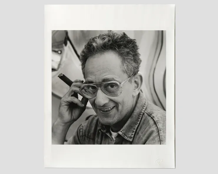 Christopher Felver, Frank Stella, 1992