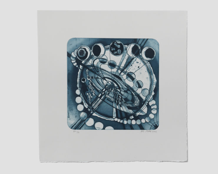 Ati Maier, Cosmic Triptych 3, 2023