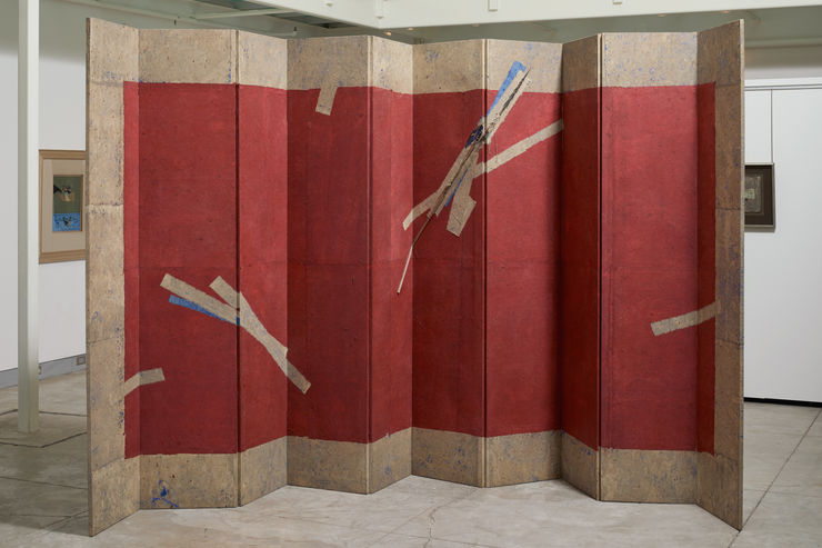 Armond Lara, Ten-Panel Folding Screen