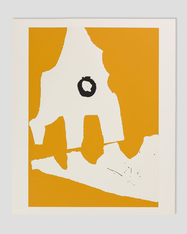 Robert Motherwell, Untitled from Ten Works + Ten Painters, 1964