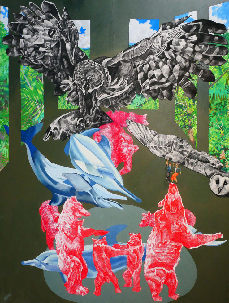 Nathan Budoff, Under the Wings, 2022