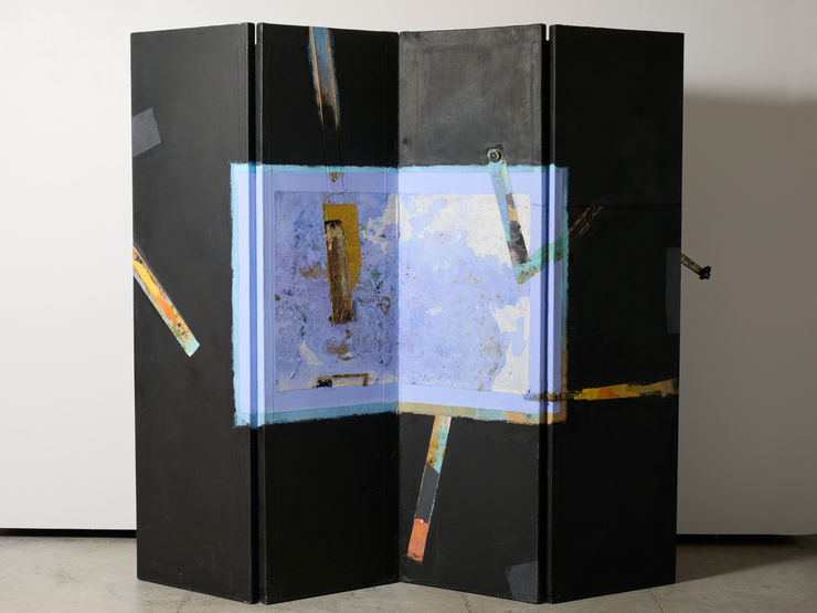 Armond Lara, Fan Dance (Four-Panel Folding Screen)