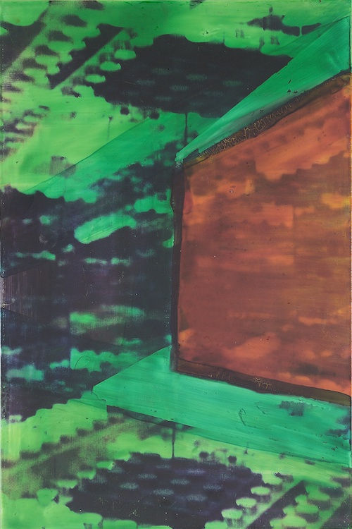 Matteo Negri: Invaders, 2015 stampa flatbed su alluminio e tecnica mista 60 x 40 x 6 cm