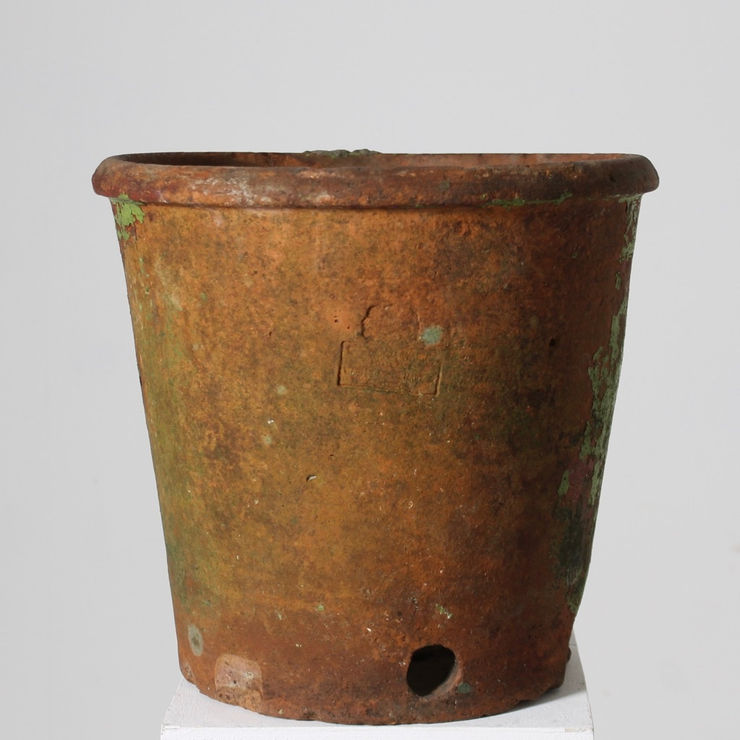 John Mathews Royal Weston Pottery Terracotta Plant Pot ( sold )