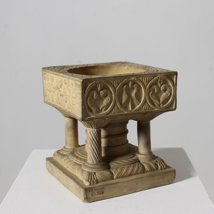 J M Blashfield Model Of The Winchester Font ( sold )