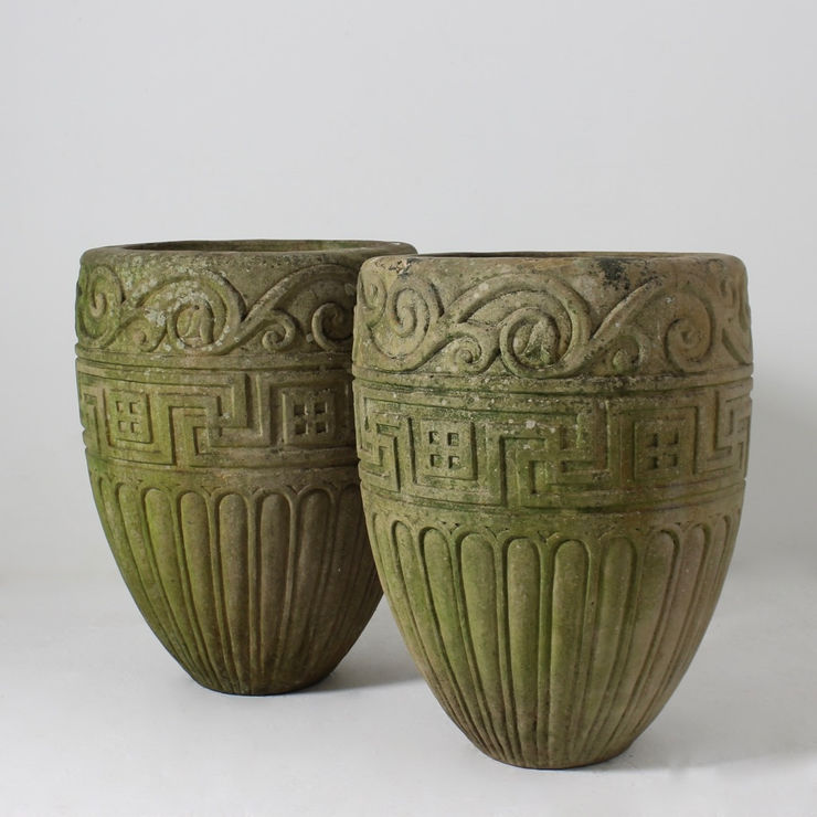Very Rare Pair Compton Pottery Greek Pots ( sold )