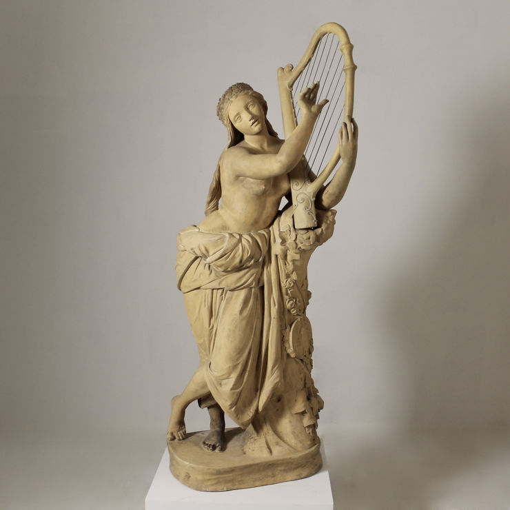 Life Size Figure Of ‘Erin’ By J M Blashfield