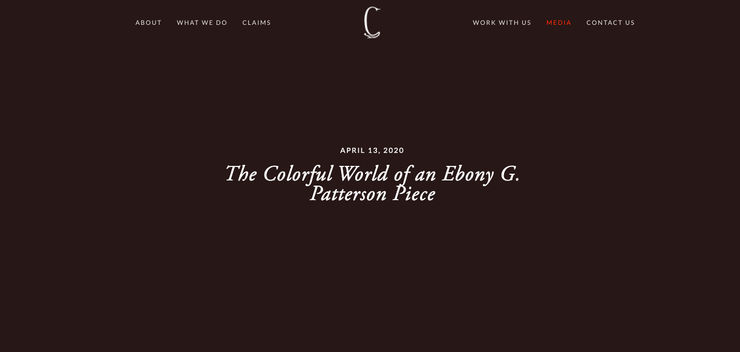 The Colorful World of an Ebony G. Patterson Piece