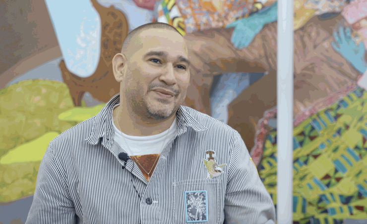 Exhibition Walkthrough with David Antonio Cruz: come close, like before