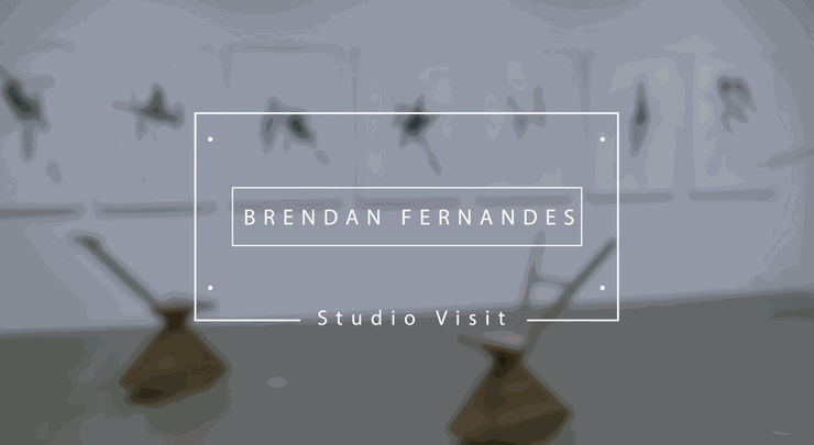 Studio visit with Brendan Fernandes
