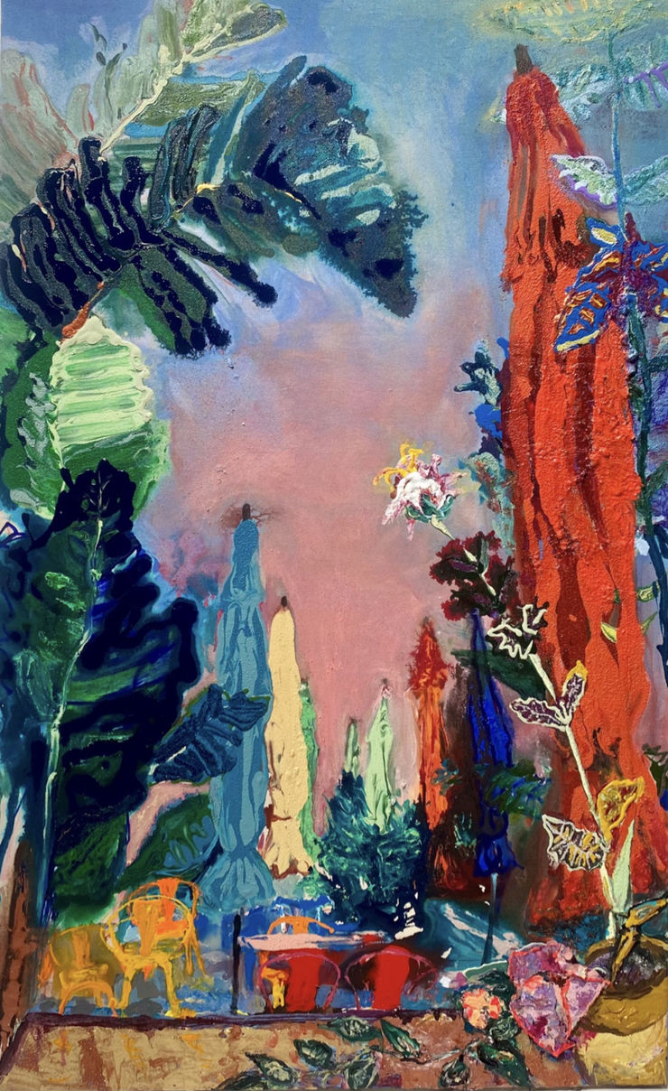 Lizbeth Mitty painting Marcia Wood Gallery landscape