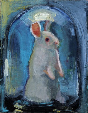 Joseph Peragine Love Me Til my heart stops oil on canvas