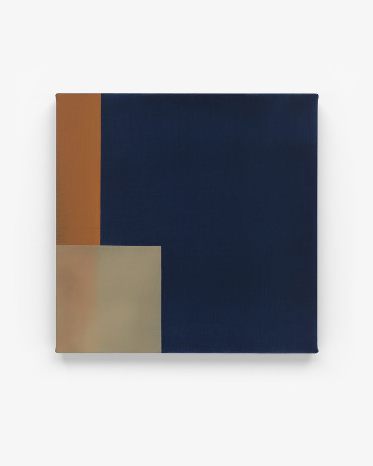 Caroline Collom Royal Worcester Oil on Linen Aluminium Frame 42.3 x 42.3cm