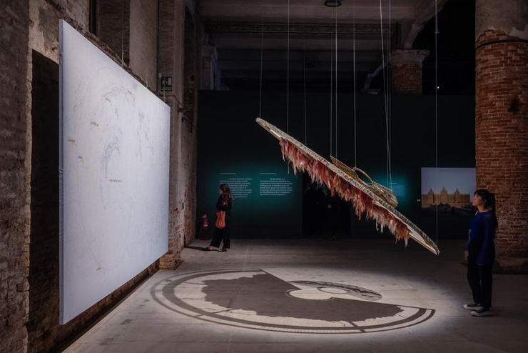 Textile Artist Frances van Hasselt featured at La Biennale Architettura 2023 in Venice