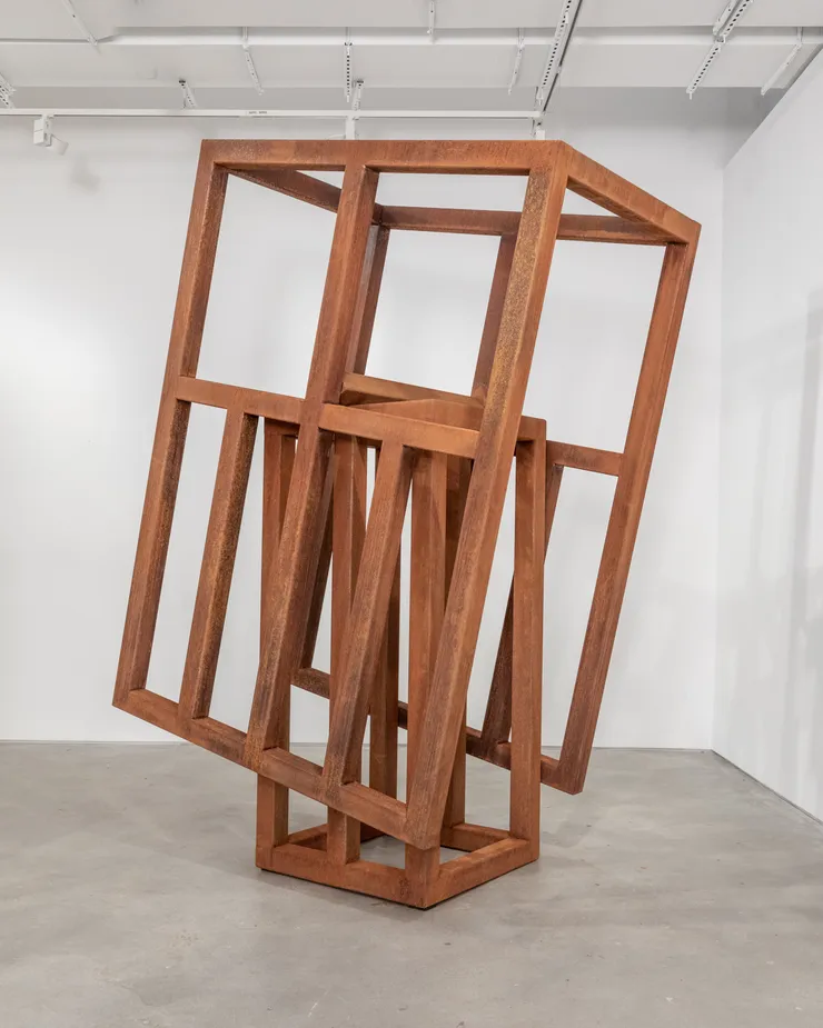 Rebel # 03, 2021 corten steel 290 x 170 x 125 cm | 114.2 x 66.9 x 49.2 in