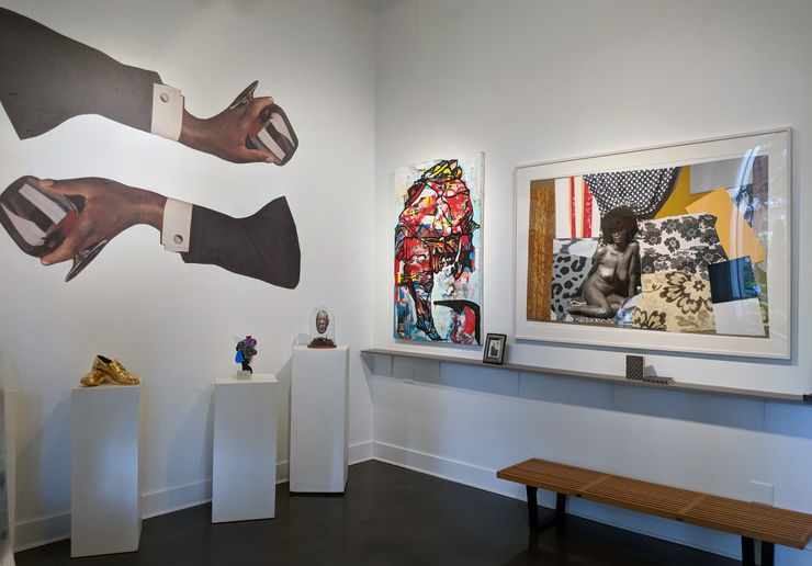 Kendell Carter in Black Blooded at The New Gallery of Modern Art