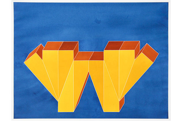 Raphaël Zarka, Série "Les Prismatiques", 2013